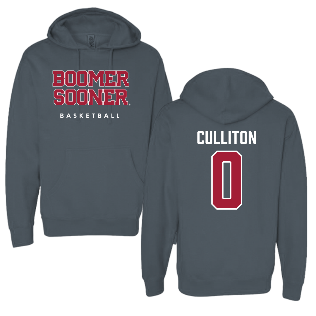 University of Oklahoma Basketball Charcoal Hoodie  - Beatrice Culliton