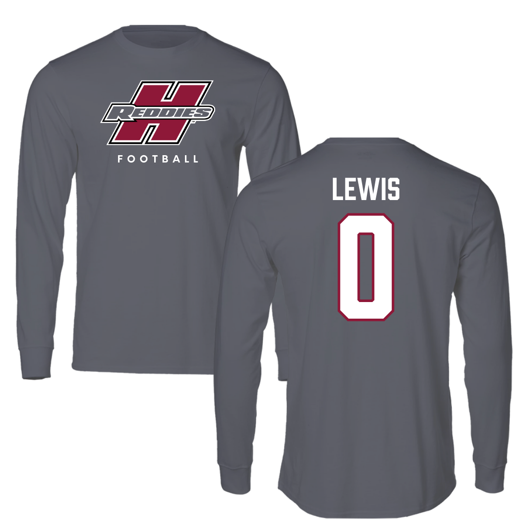 Henderson State University Football Gray Long Sleeve  - Gary Lewis