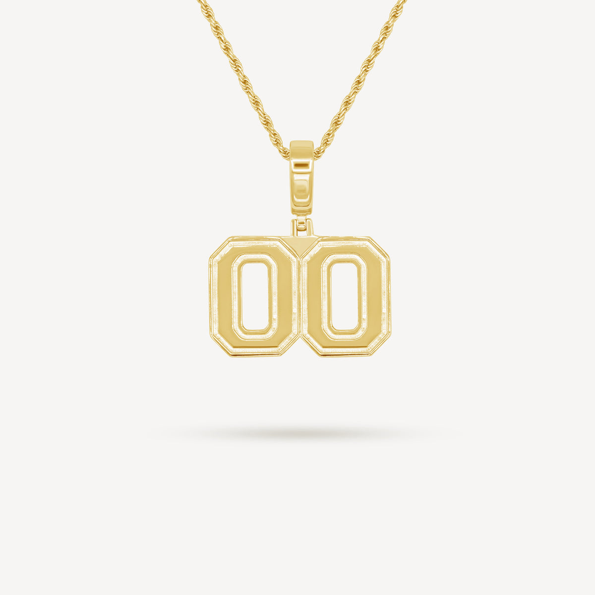 Gold Presidents Pendant and Chain - #00 Lauryn Schutz