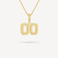 Gold Presidents Pendant and Chain - #00 Lauryn Schutz
