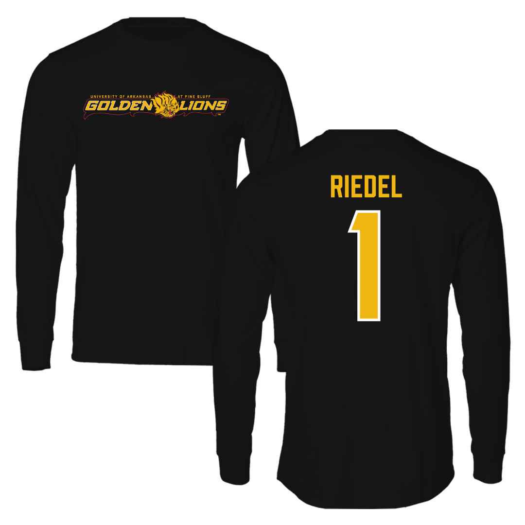 University of Arkansas-Pine Bluff Soccer Black Long Sleeve  - #1 Makaila Riedel