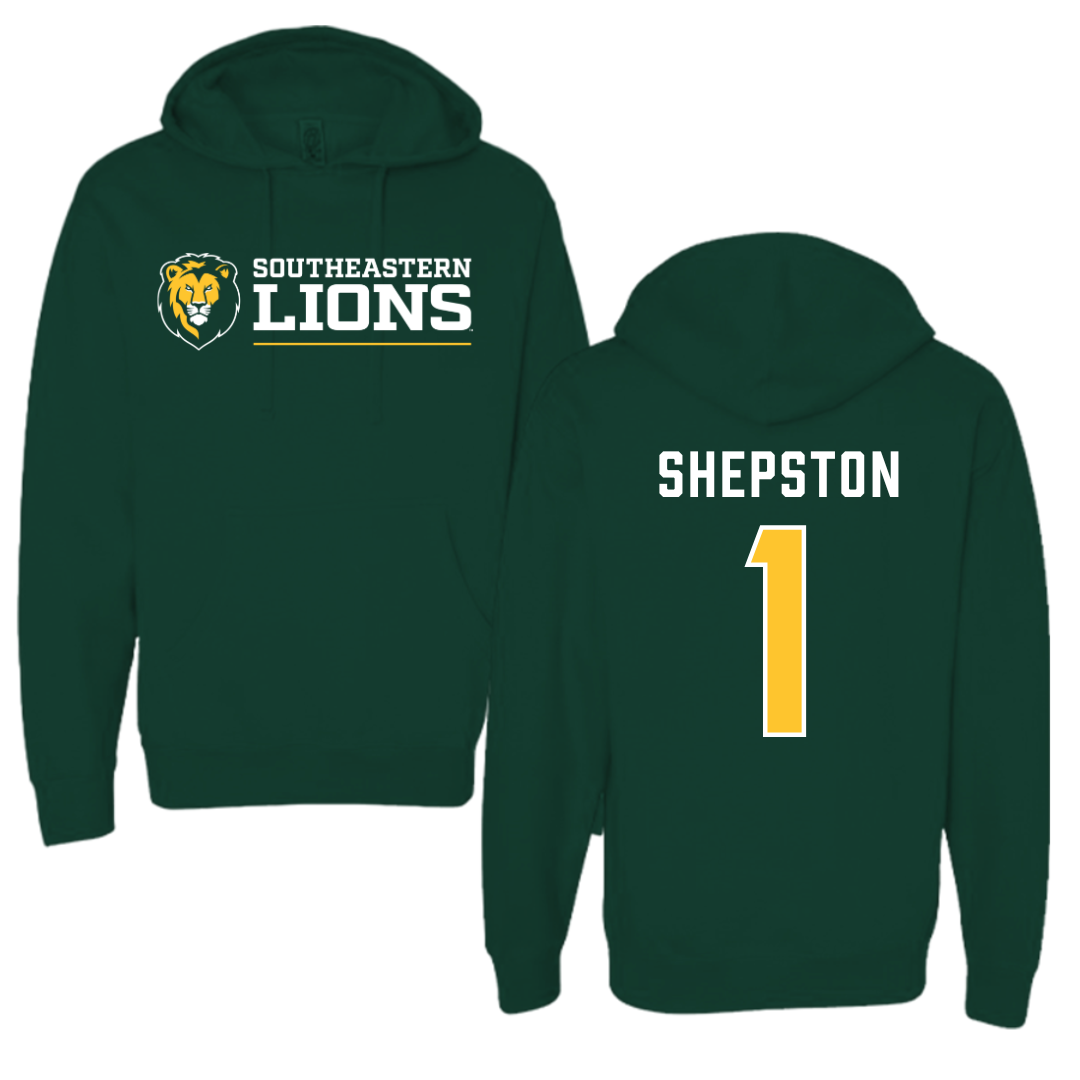 Southeastern Louisiana University Beach Volleyball Forest Green Hoodie  - #1 Maddie Shepston