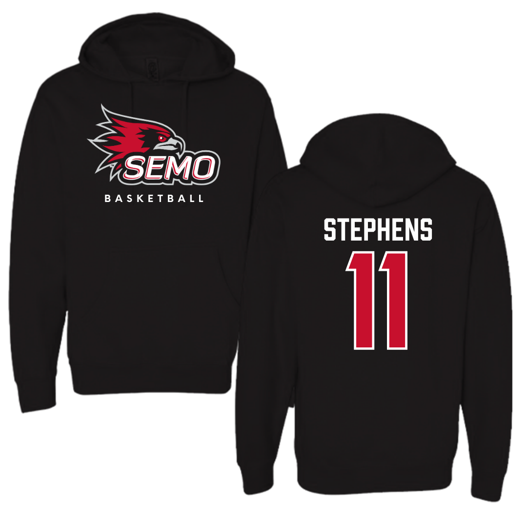 Southeast Missouri State University Basketball Black Hoodie  - #11 Abbigail Stephens