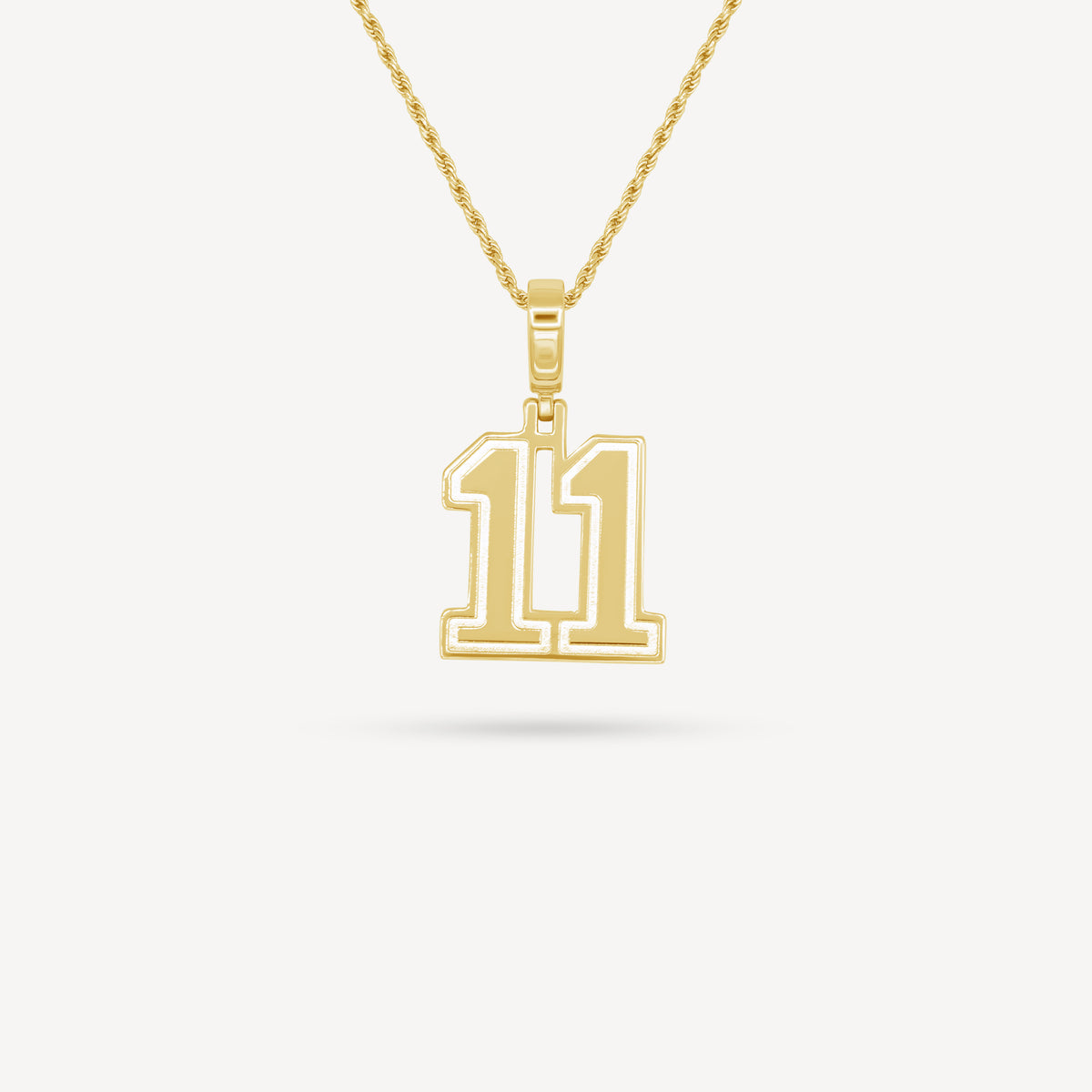 Gold Presidents Pendant and Chain - #11 Aiden Fisher