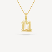 Gold Presidents Pendant and Chain - #11 Brodie Williams