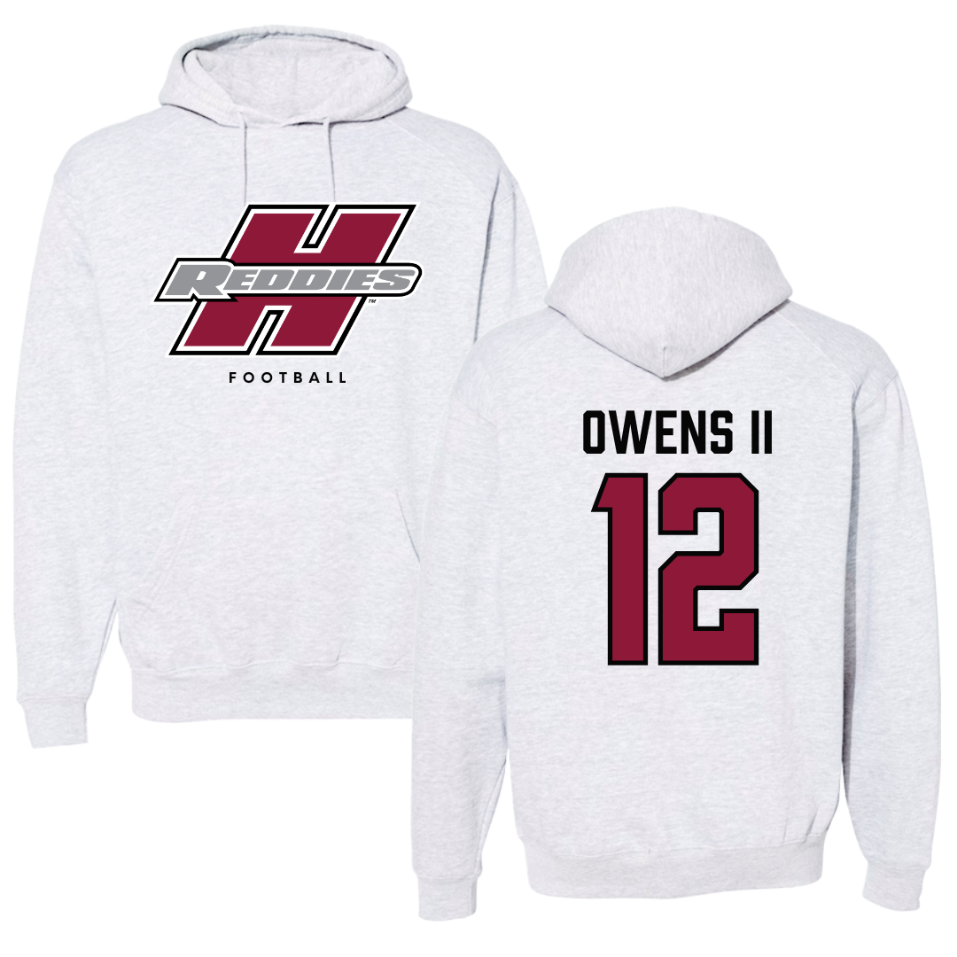 Henderson State University Football Gray Hoodie  - #12 Kirby Owens II