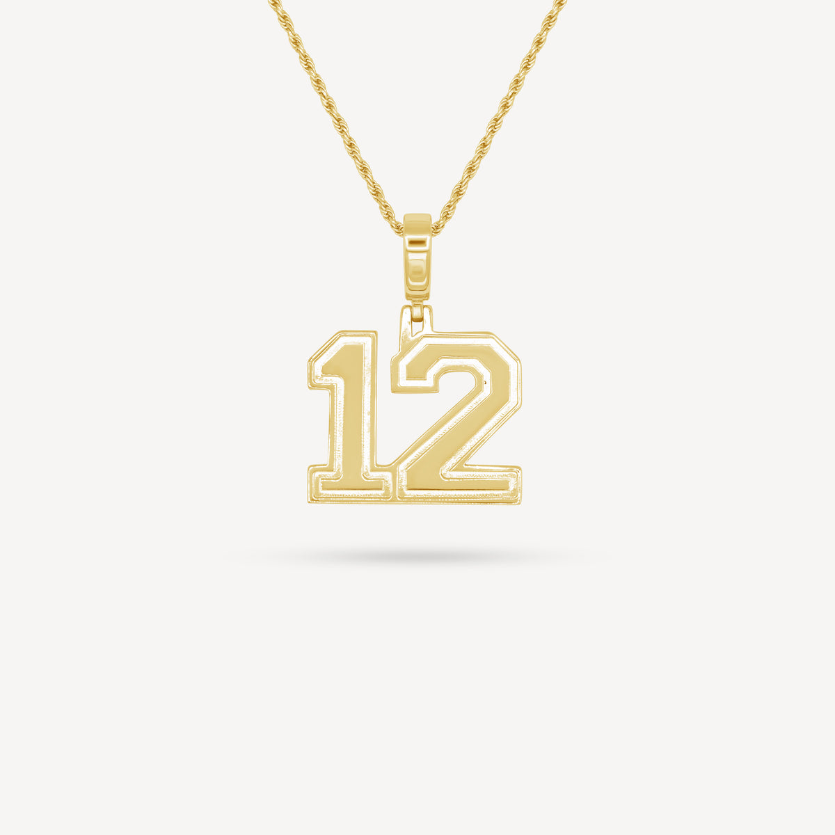 Gold Presidents Pendant and Chain - #12 Hailly Waterhouse