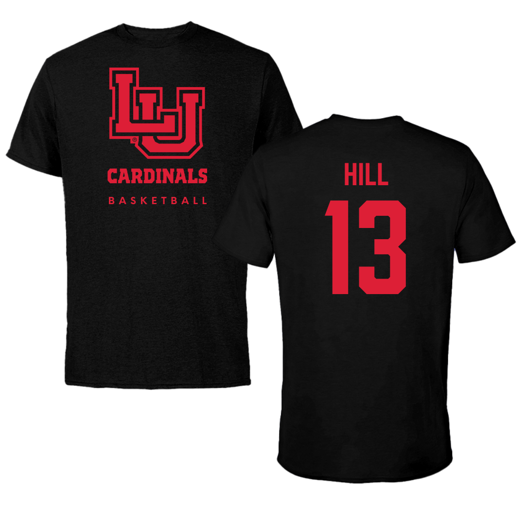 Lamar University Basketball Black Cardinal Tee  - #13 Taliah Hill