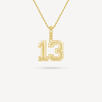 Gold Presidents Pendant and Chain - #13 Dakota Merino