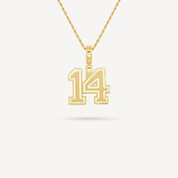 Gold Presidents Pendant and Chain - #14 Mark Andros