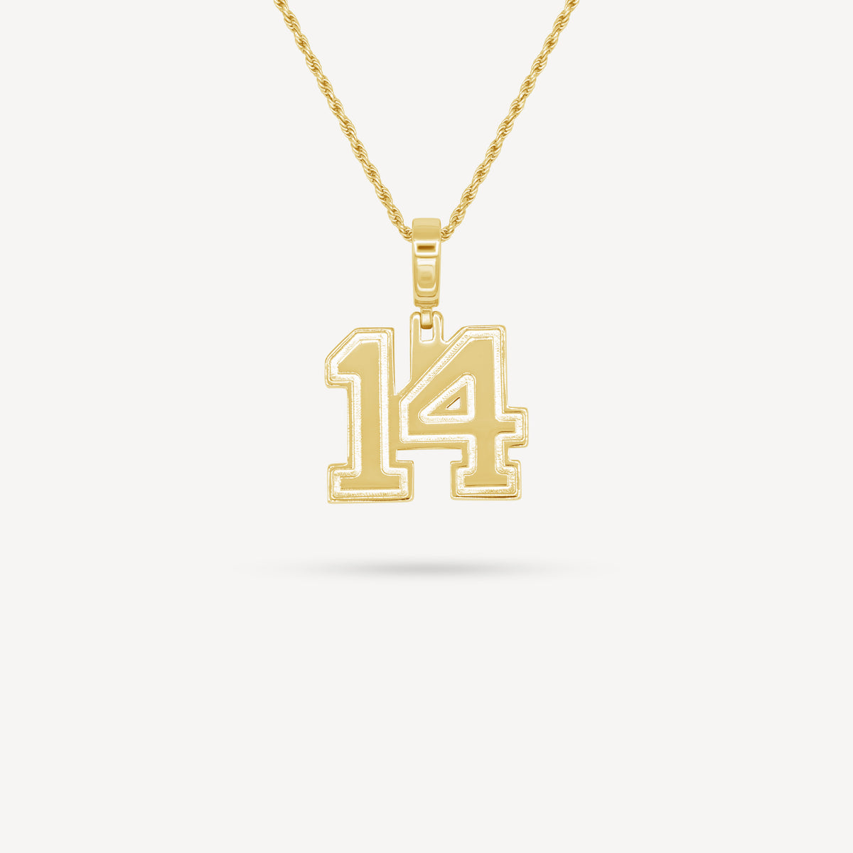 Gold Presidents Pendant and Chain - #14 Cariel Ellis