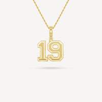 Gold Presidents Pendant and Chain - #19 Alanah Rivera