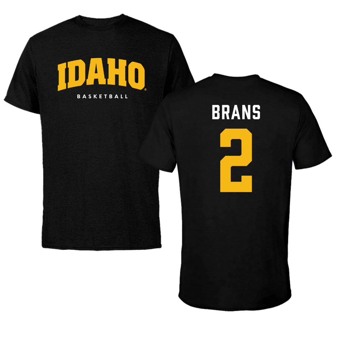 University of Idaho Basketball Black Idaho Tee - #2 Sarah Brans