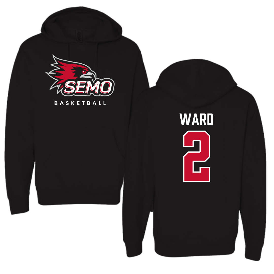 Southeast Missouri State University Basketball Black Hoodie  - #2 BJ Ward