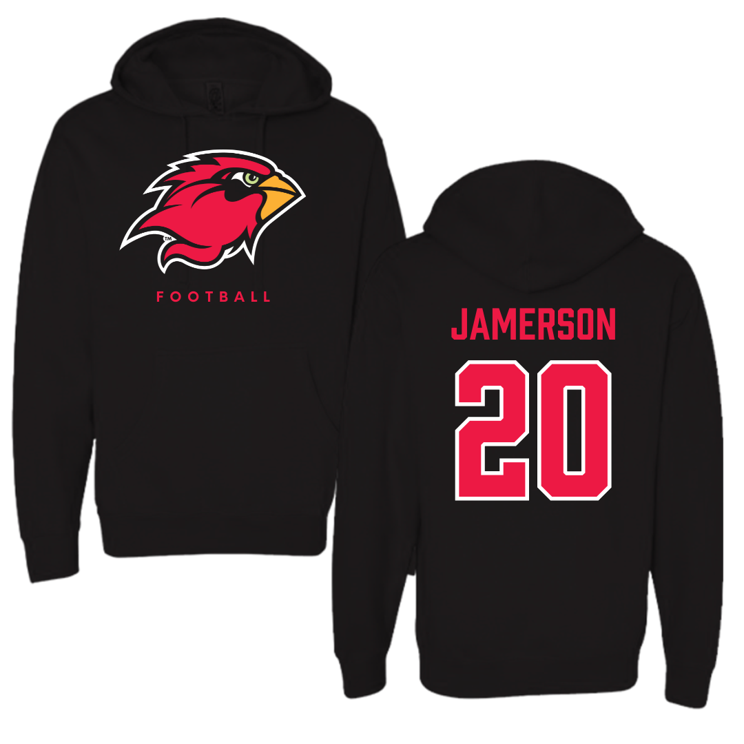 Lamar University Football Black Hoodie  - #20 Kybo Jamerson