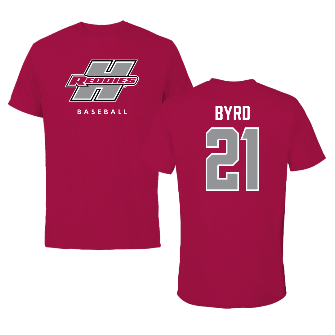 Henderson State University Baseball Cardinal Tee  - #21 Payton Byrd