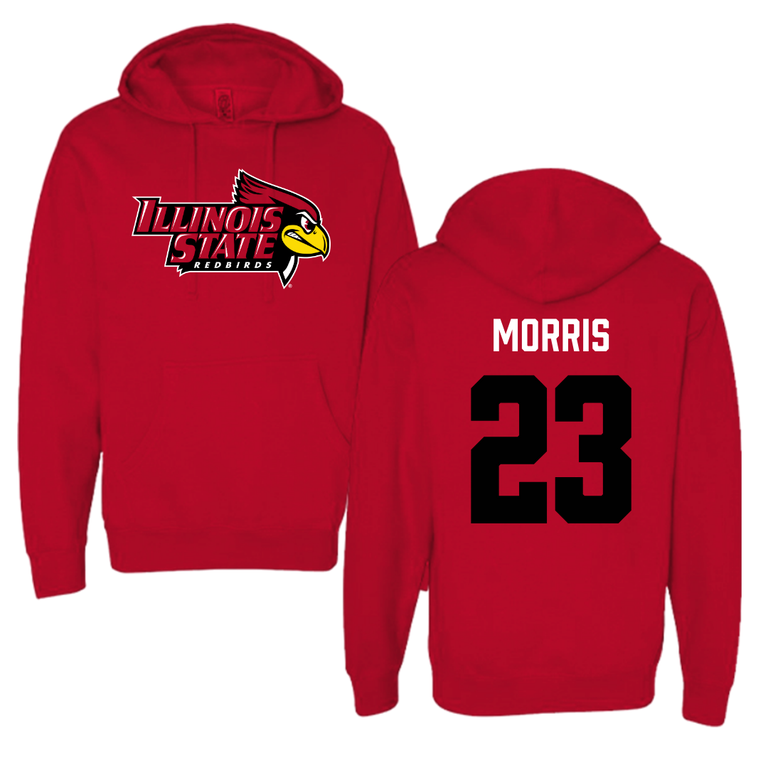 Illinois State University Baseball Red Hoodie  - #23 Judah Morris