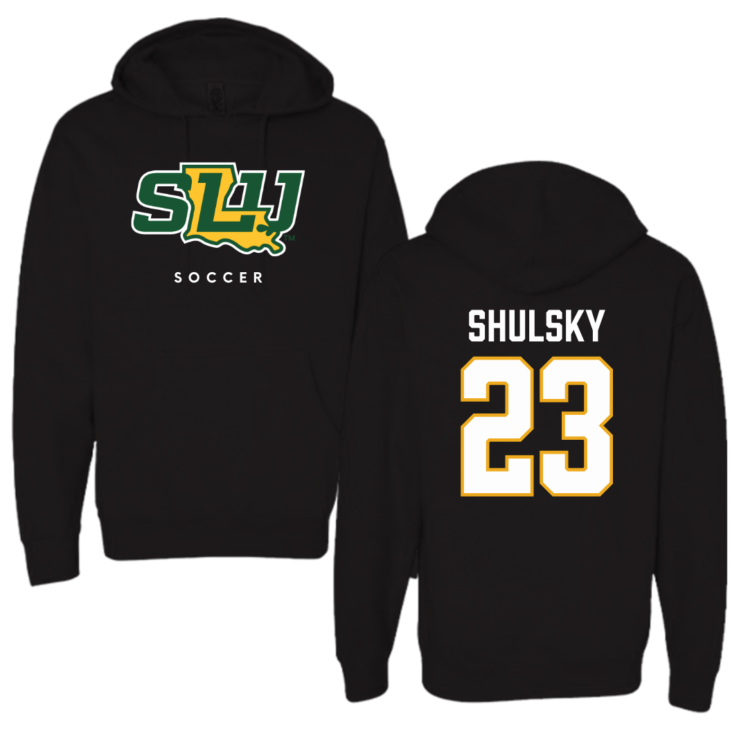Southeastern Louisiana University Soccer Black Hoodie  - #23 Kirsten Shulsky