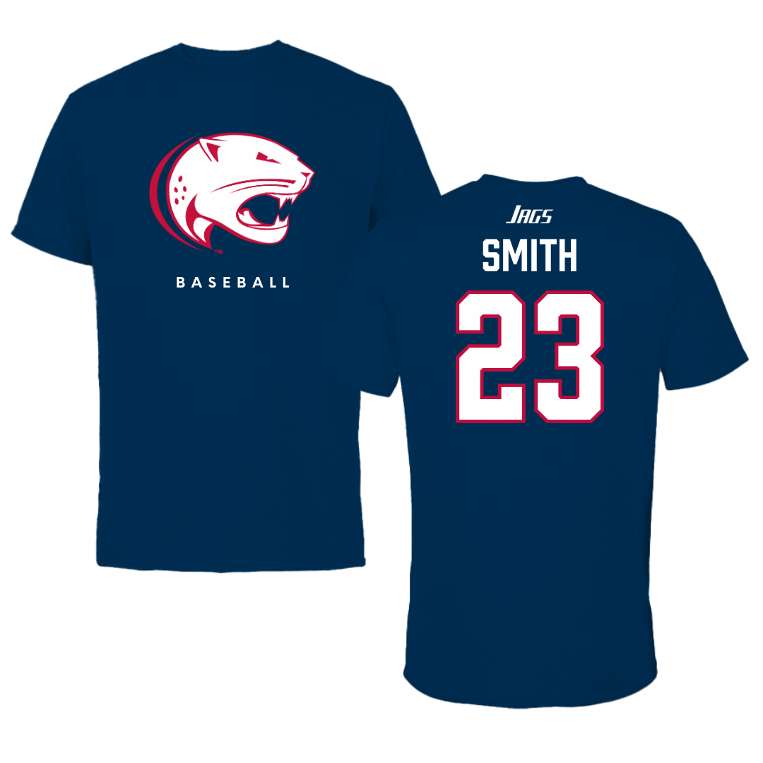 University of South Alabama Baseball Navy Tee  - #23 Tyler Smith