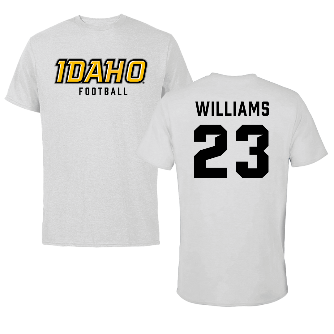 University of Idaho Football Gray Tee - #23 Art Williams
