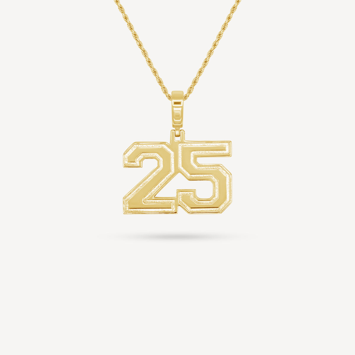 Gold Presidents Pendant and Chain - #25 Brianna Sealy