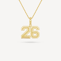 Gold Presidents Pendant and Chain - #26 Brady Grandstaff