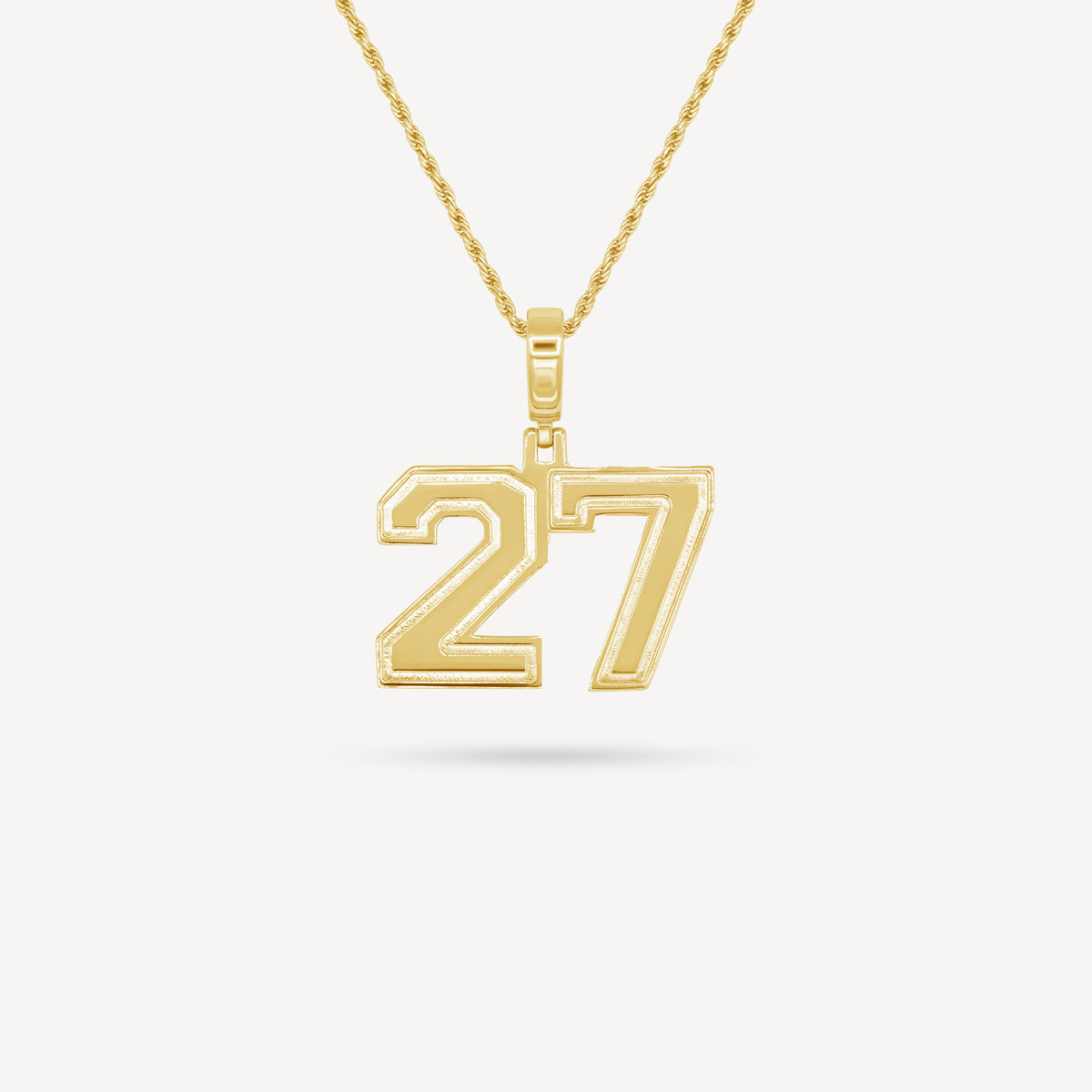 Gold Presidents Pendant and Chain - #27 Cam Yuran