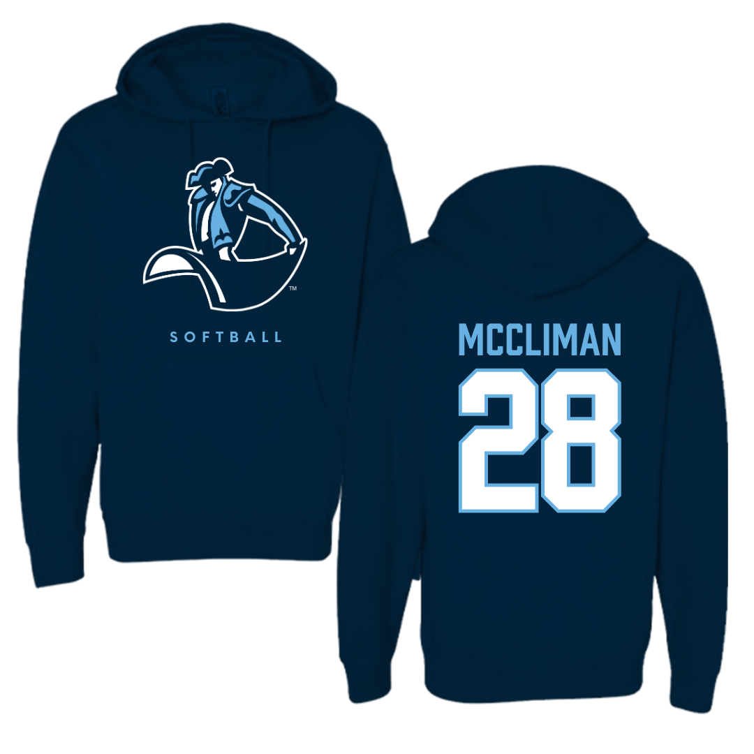 University of San Diego Softball Navy Hoodie  - #28 Natalie McCliman