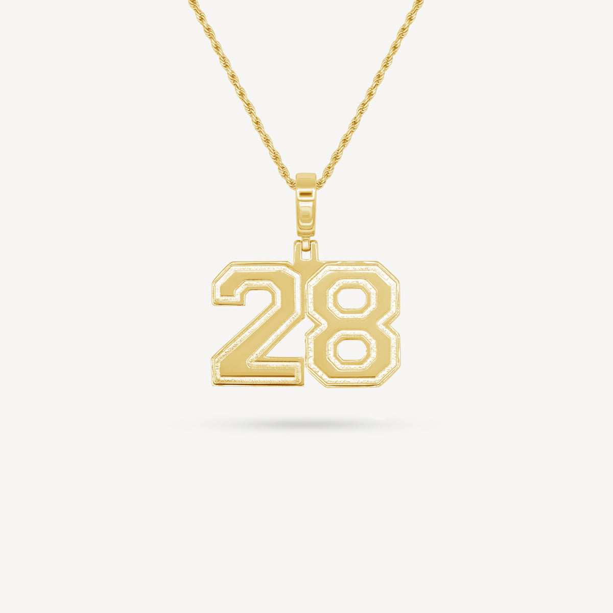 Gold Presidents Pendant and Chain - #28 Sophia Schrock
