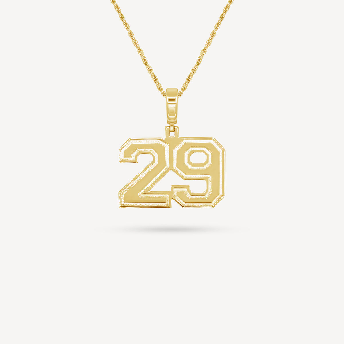 Gold Presidents Pendant and Chain - #29 Owen Quinn
