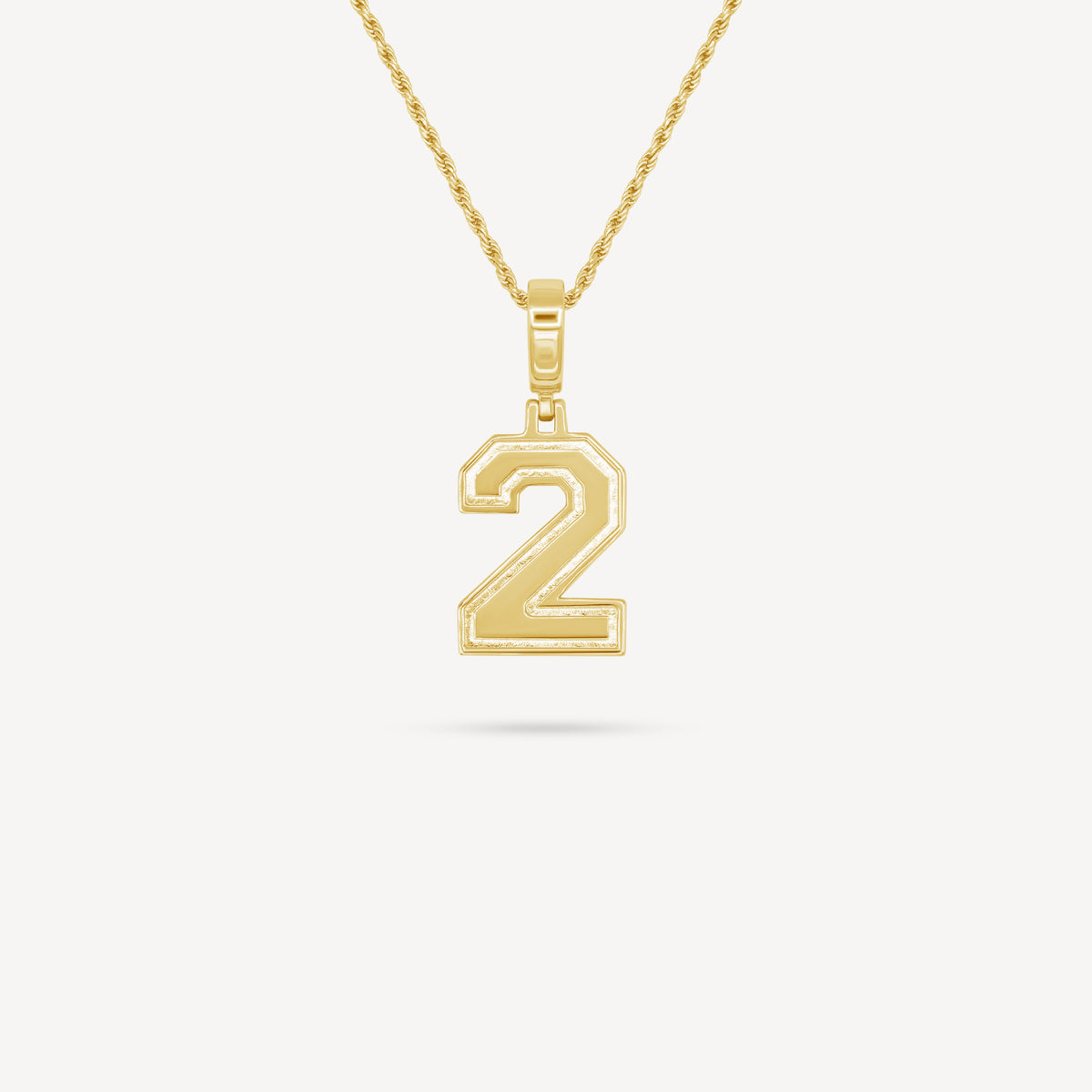 Gold Presidents Pendant and Chain - #2 Tyler Morton