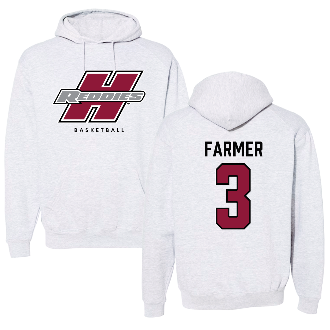 Henderson State University Basketball Gray Hoodie  - #3 Chase Farmer