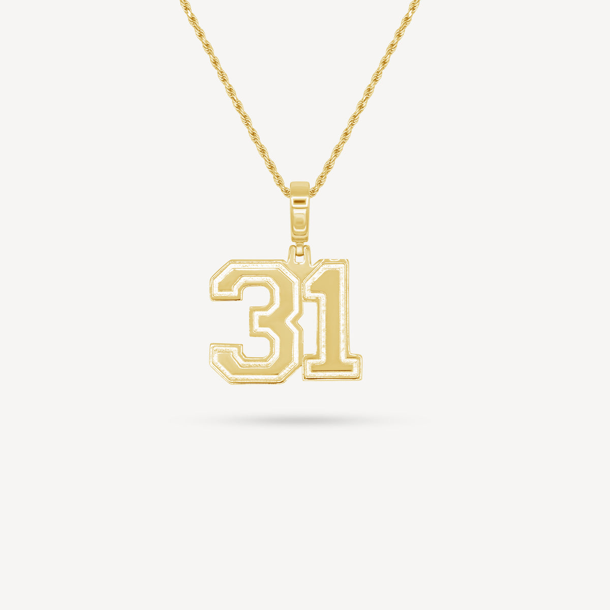 Gold Presidents Pendant and Chain - #31 Sara Rodgers