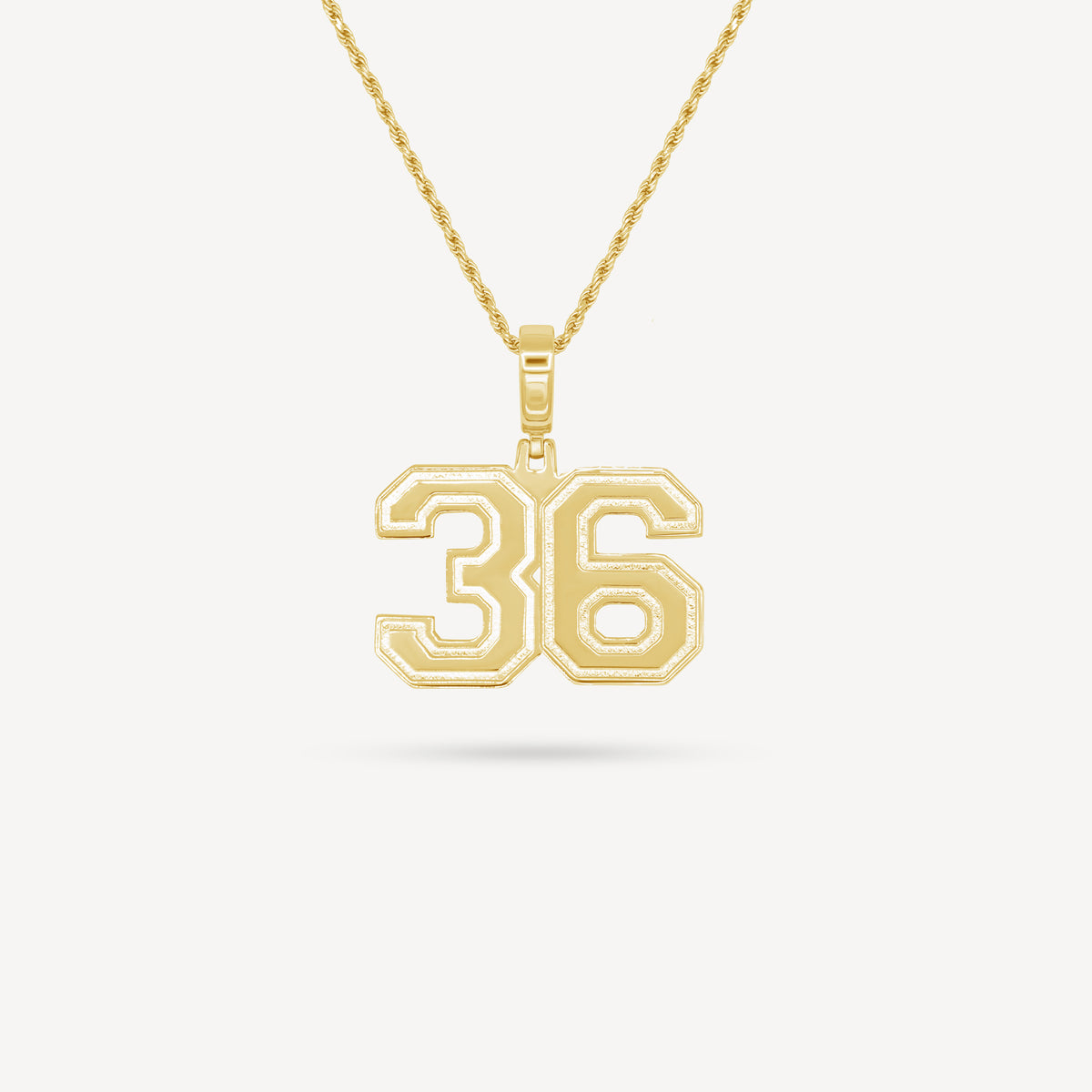 Gold Presidents Pendant and Chain - #36 Thomas Harper