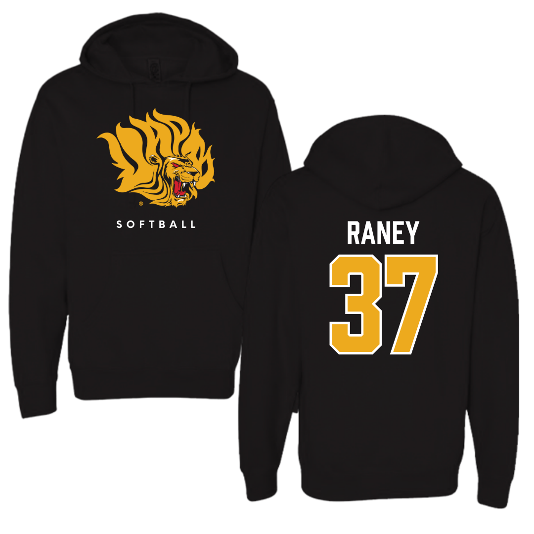 University of Arkansas-Pine Bluff Softball Black Hoodie  - #37 LeeAnn Raney