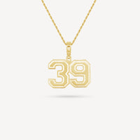 Gold Presidents Pendant and Chain - #39 Cassandra Jaramillo
