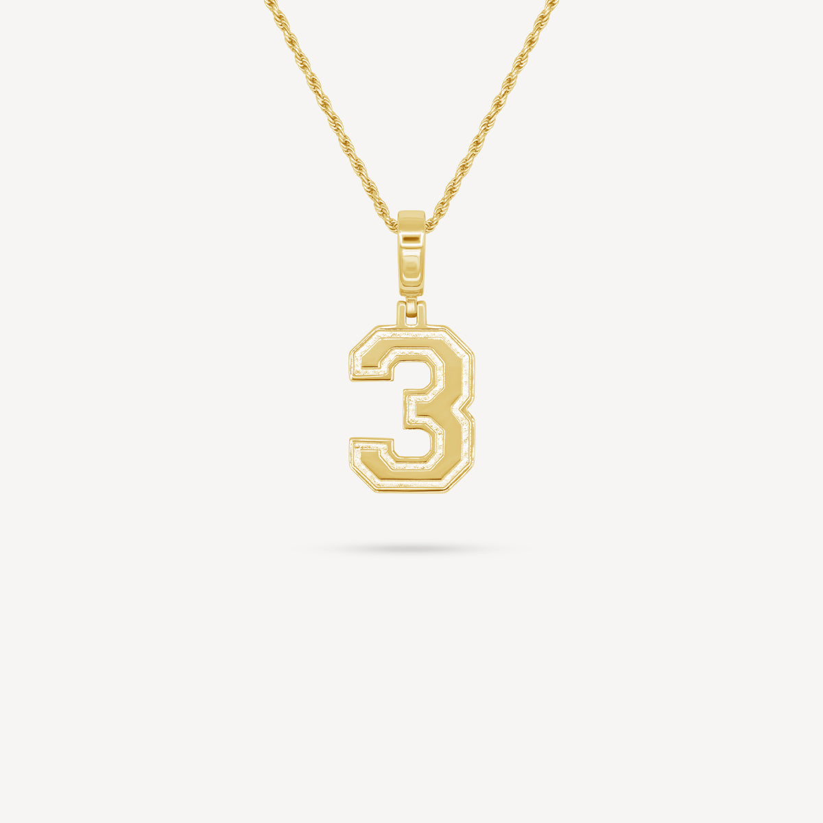 Gold Presidents Pendant and Chain - #3 Alex Rouse