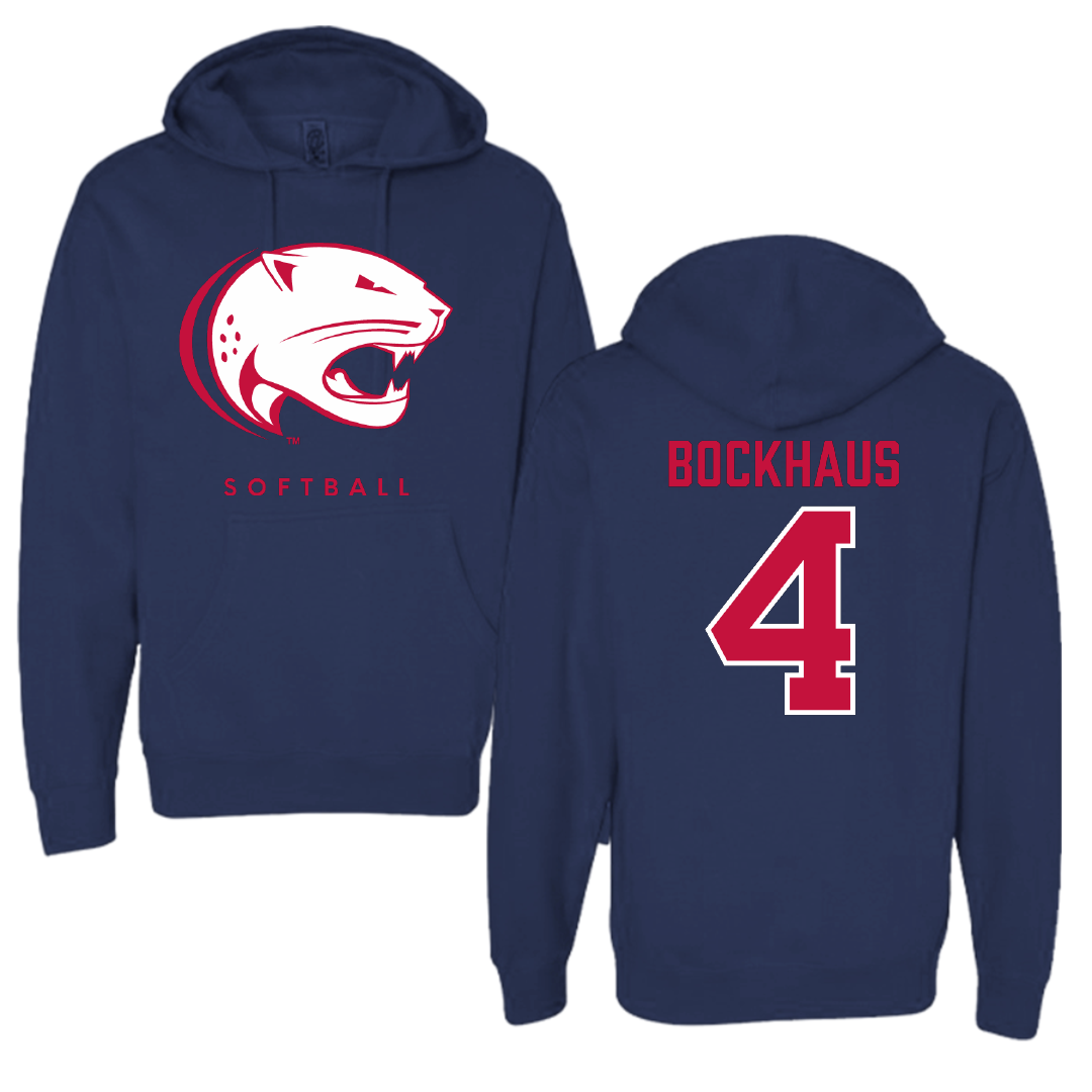 University of South Alabama Softball Navy Hoodie  - #4 Brooklynn Bockhaus