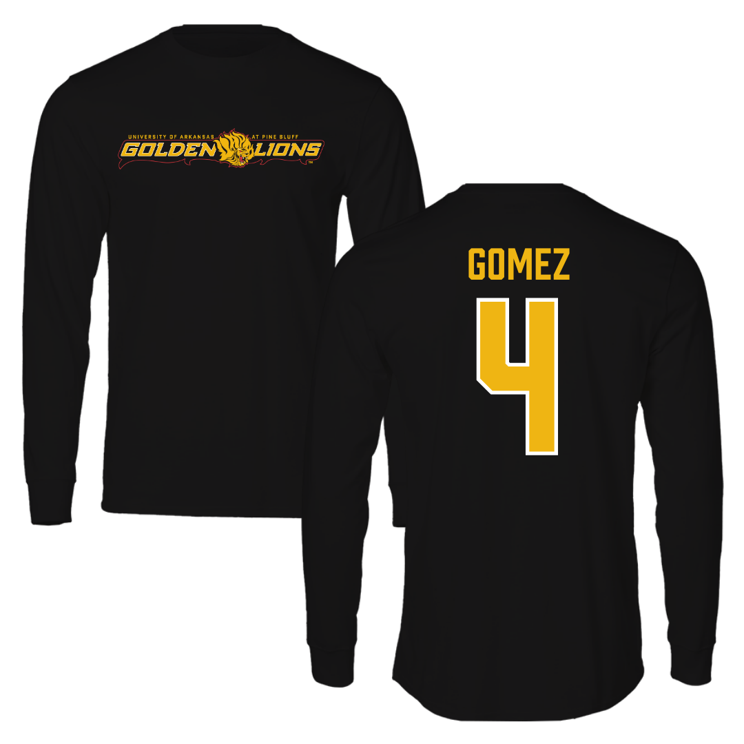 University of Arkansas-Pine Bluff Softball Black Long Sleeve  - #4 Jazlyn Gomez