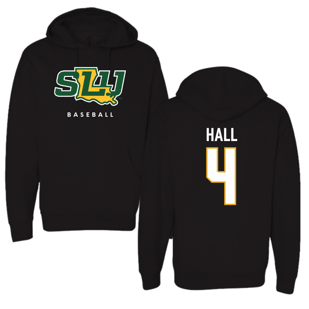 Southeastern Louisiana University Baseball Black Hoodie  - #4 Jude Hall