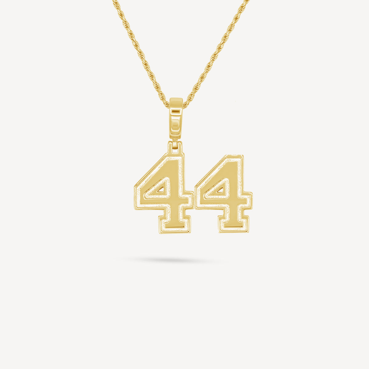 Gold Presidents Pendant and Chain - #44 Gabby Lantier