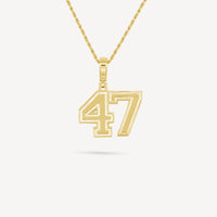 Gold Presidents Pendant and Chain - #47 Sara Grove