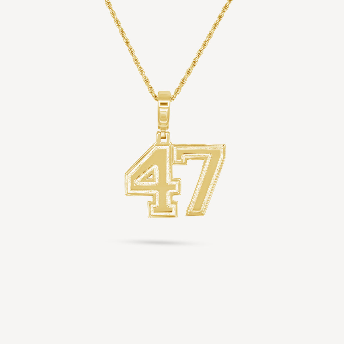 Gold Presidents Pendant and Chain - #47 Samarai Anderson