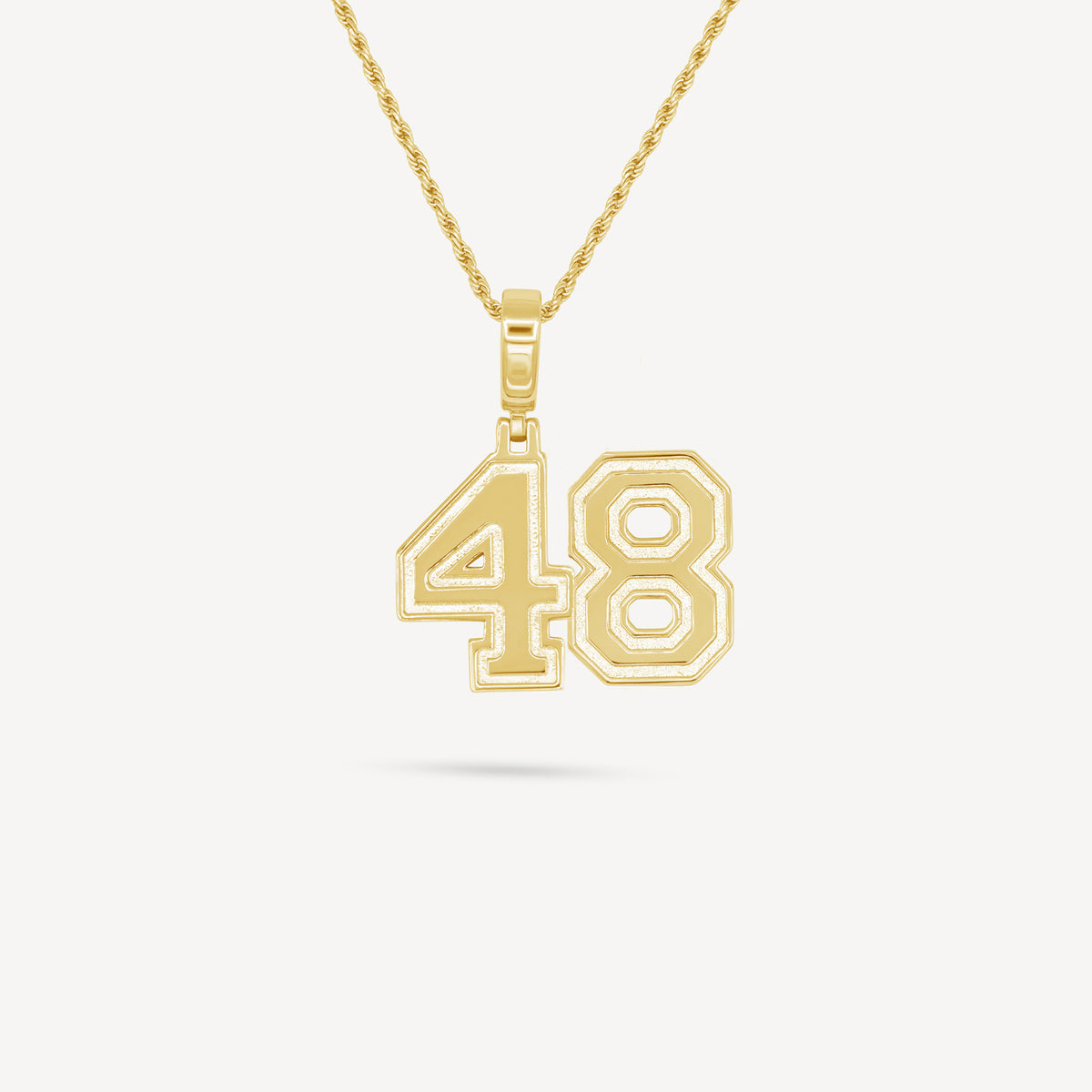 Gold Presidents Pendant and Chain - #48 Will Benton IV