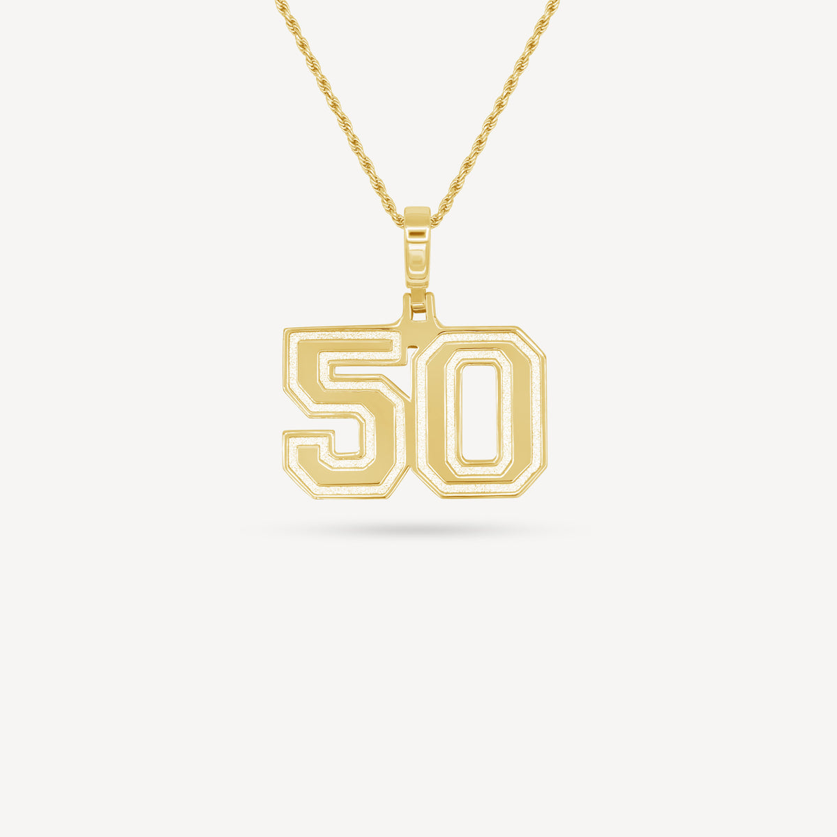 Gold Presidents Pendant and Chain - #50 Connor Kaiser