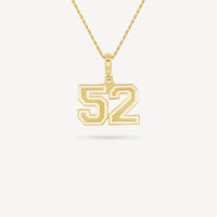 Gold Presidents Pendant and Chain - #52 Savannah McGowan