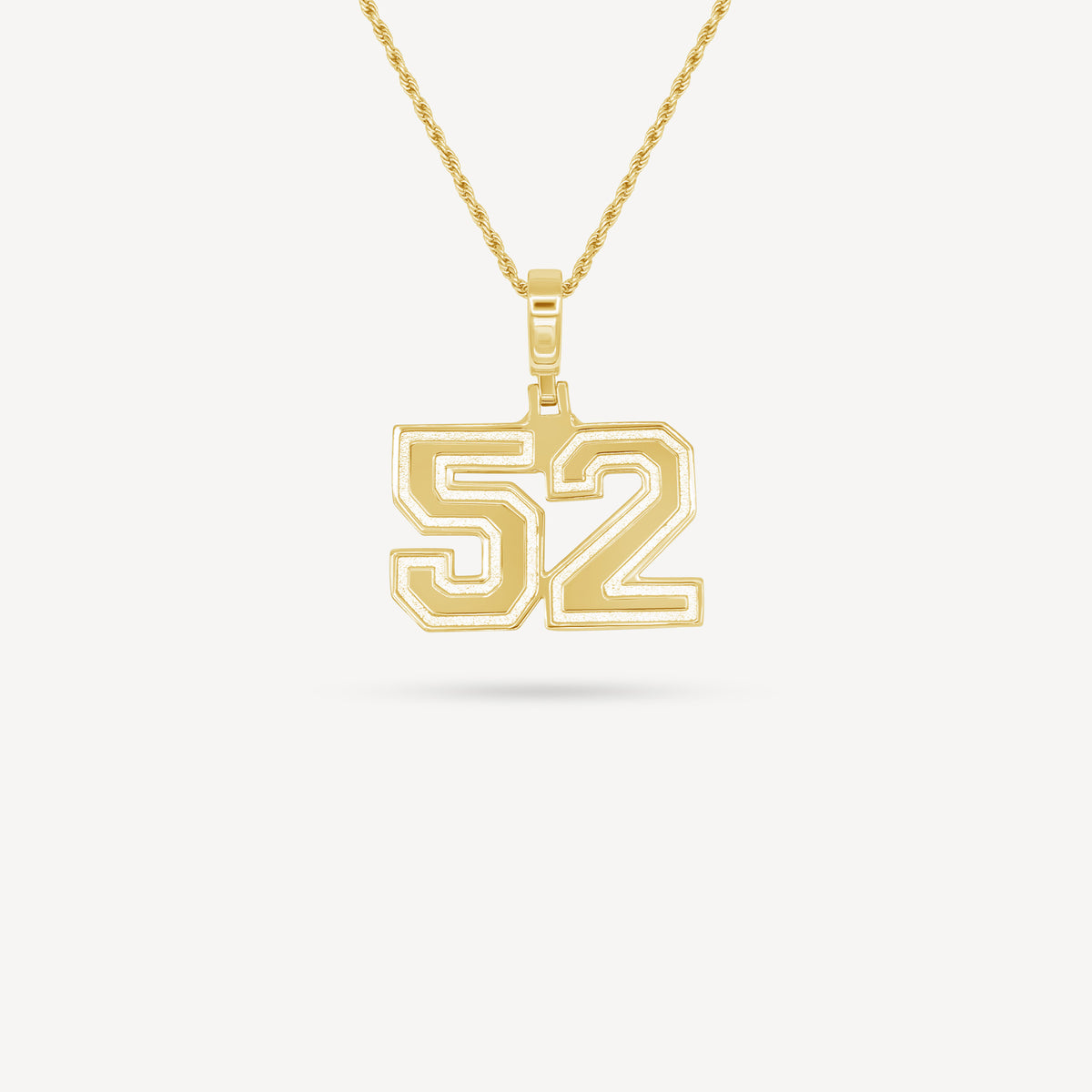 Gold Presidents Pendant and Chain - #52 Trenton Scott