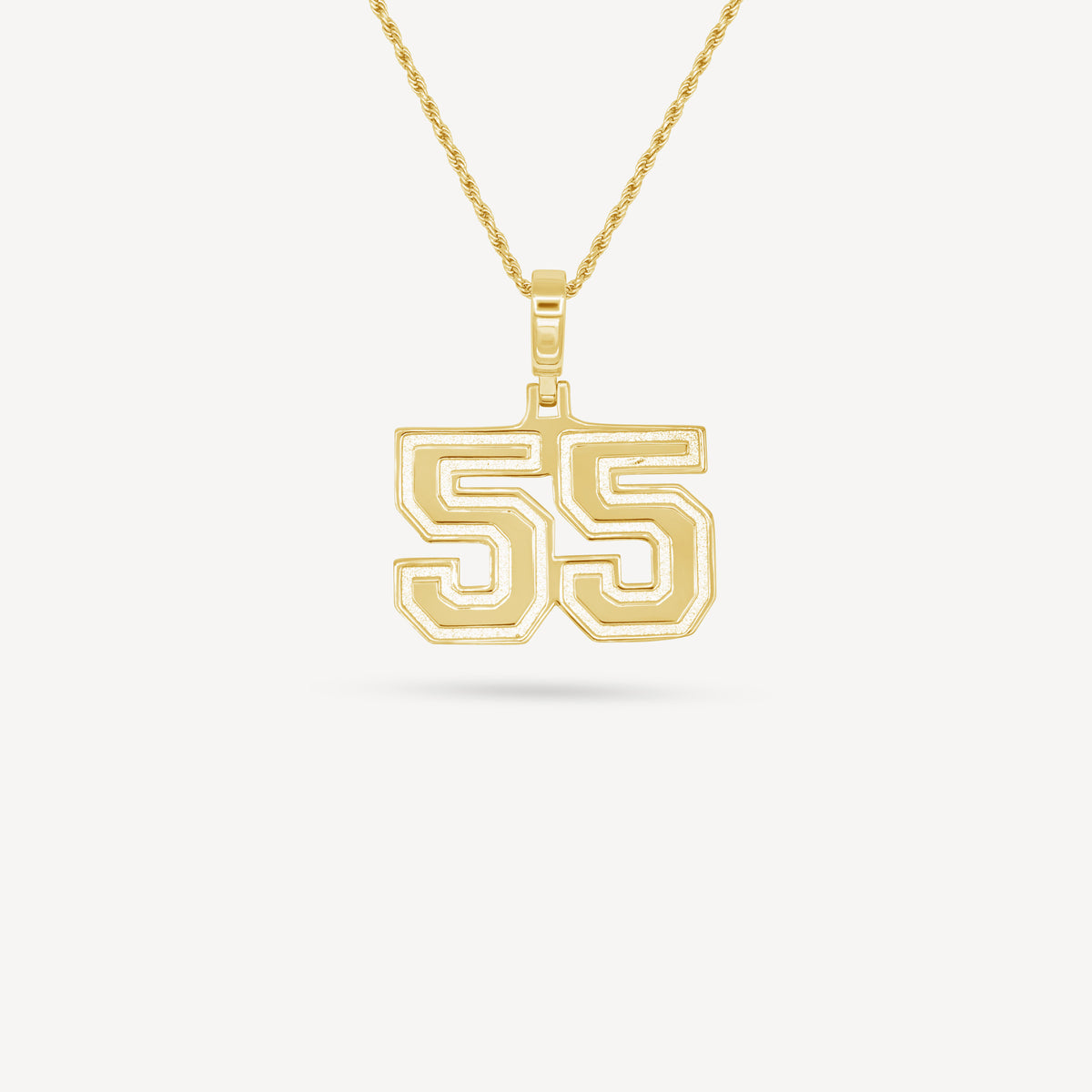Gold Presidents Pendant and Chain - #55 Mike Williams