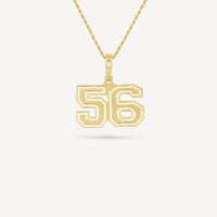 Gold Presidents Pendant and Chain - #56 Graycen Shepherd