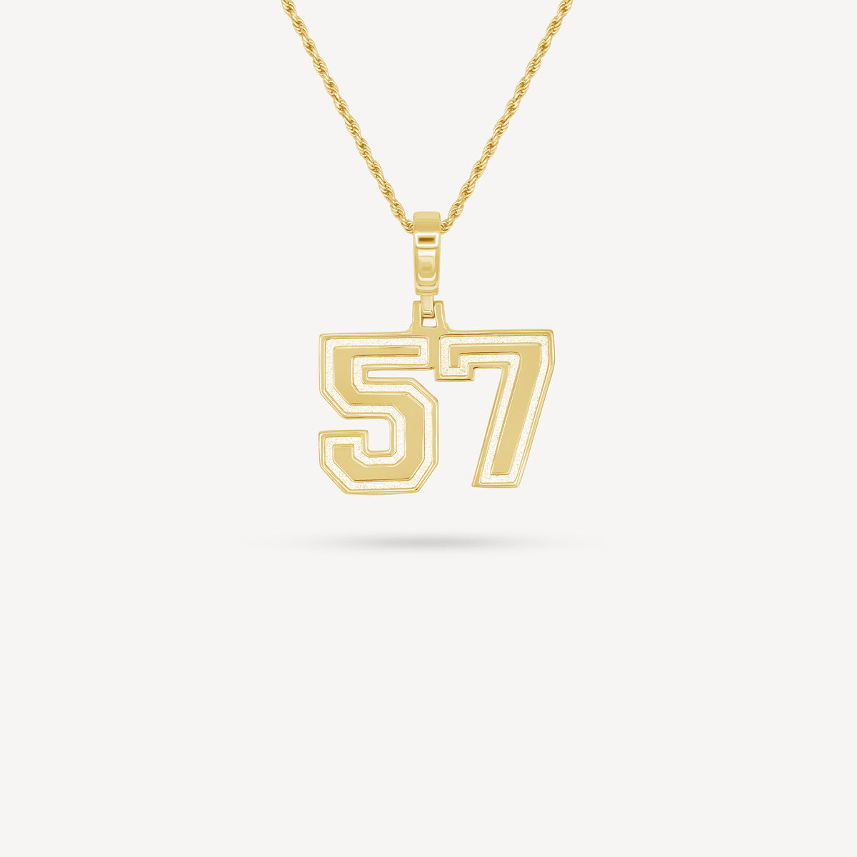 Gold Presidents Pendant and Chain - #57 Stewart Harris